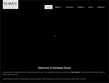 Tablet Screenshot of kenkasemusic.com